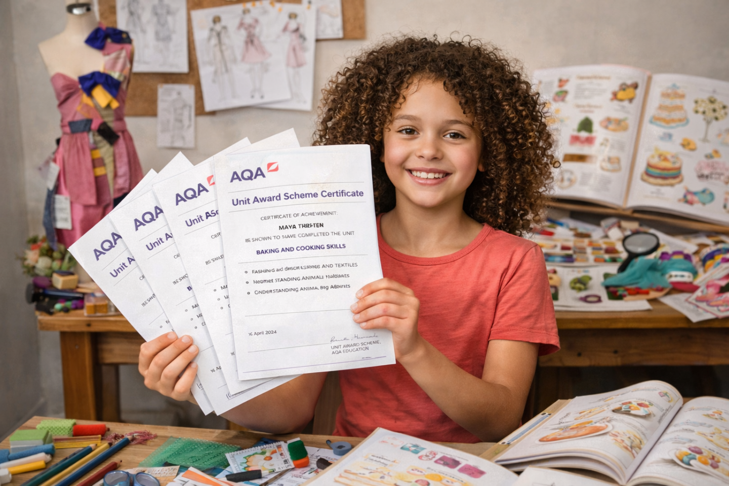 AQA Unit Award Scheme for Home Educated Children.